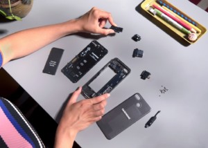 Rich results on Google’s SERP when searching for ‘Fairphone featured in The Guardian'