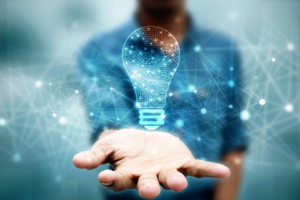 Lightbulb image representing an idea