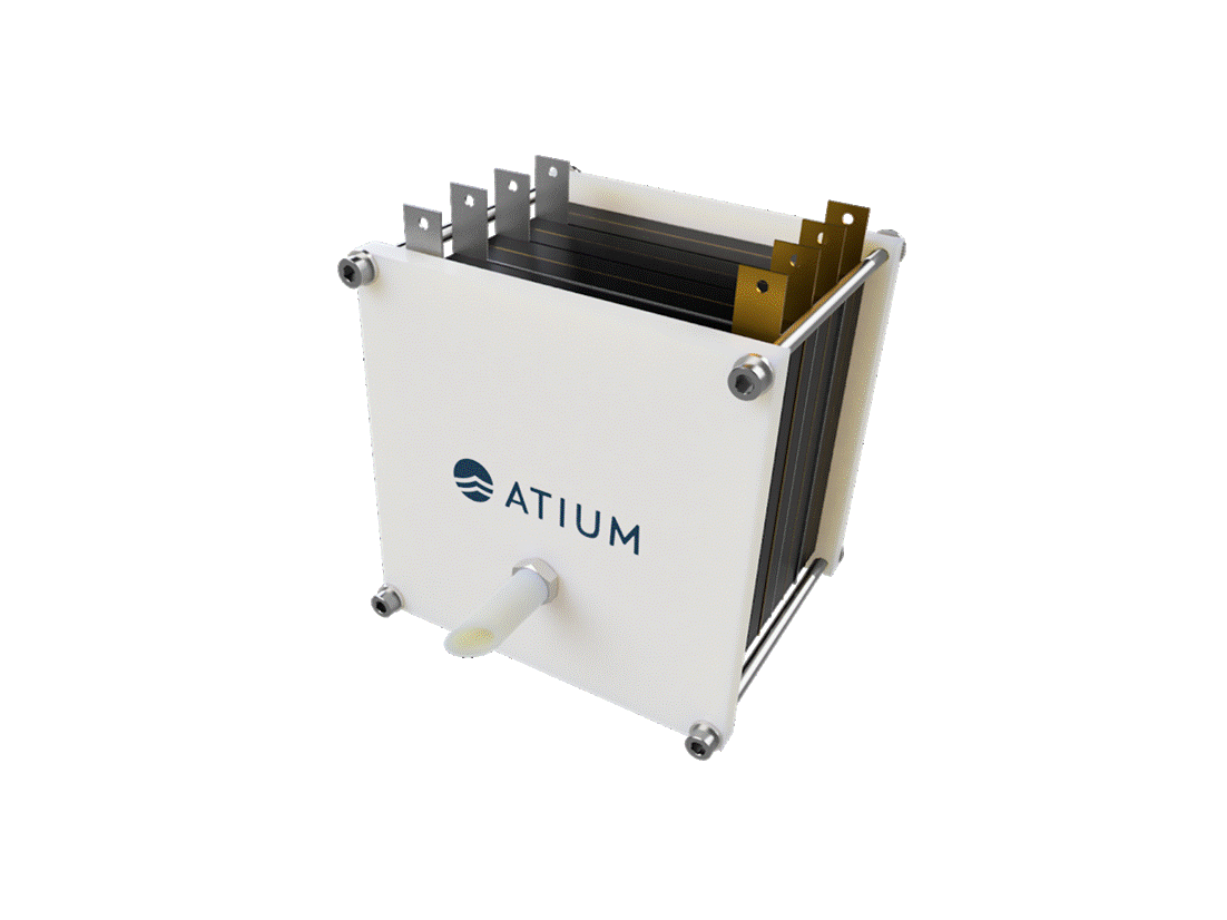Atium’s technology can be adapted and scaled to several applications, e.g. industrial, drinking water, environmental sanitation, chemical refinement etc.